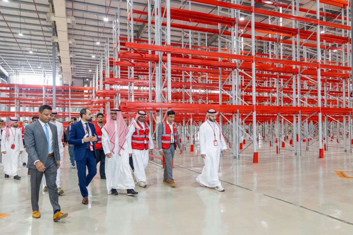 Warehouse launch ceremonies, delivered by Sultan Hakeem